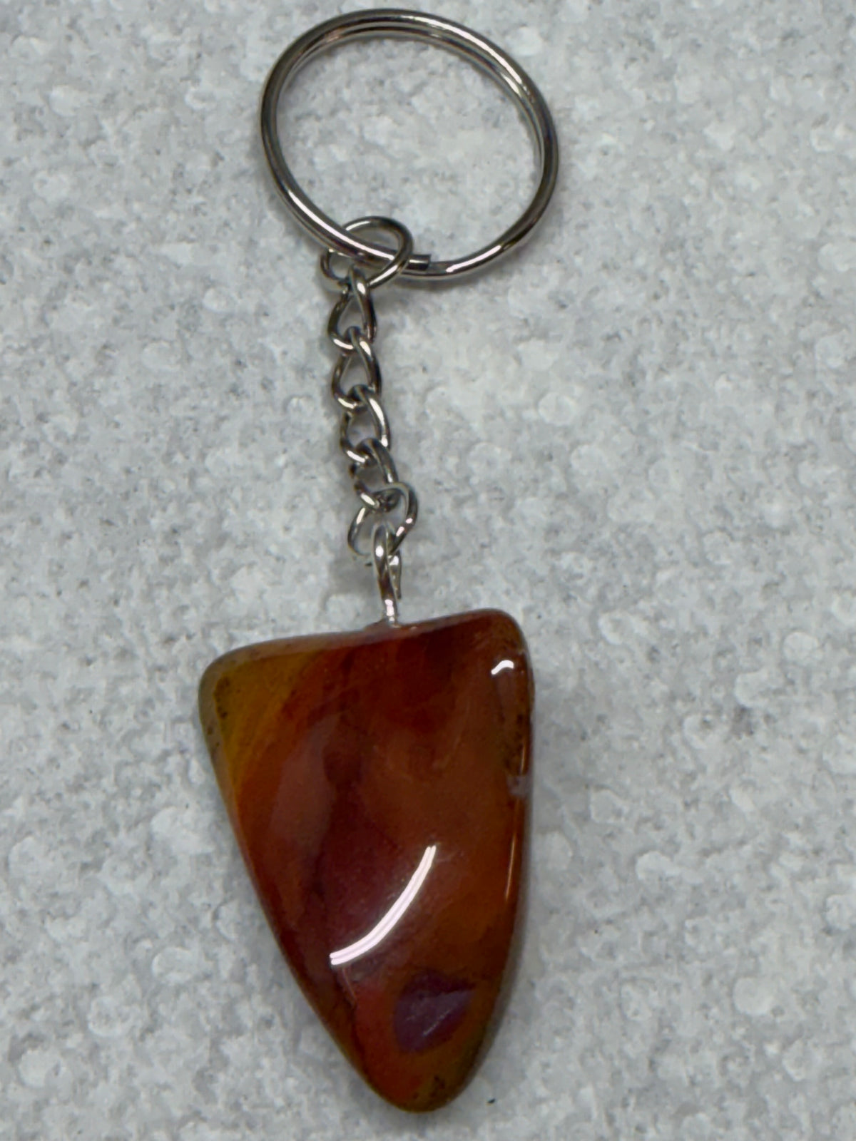 Red Jasper Keychain
