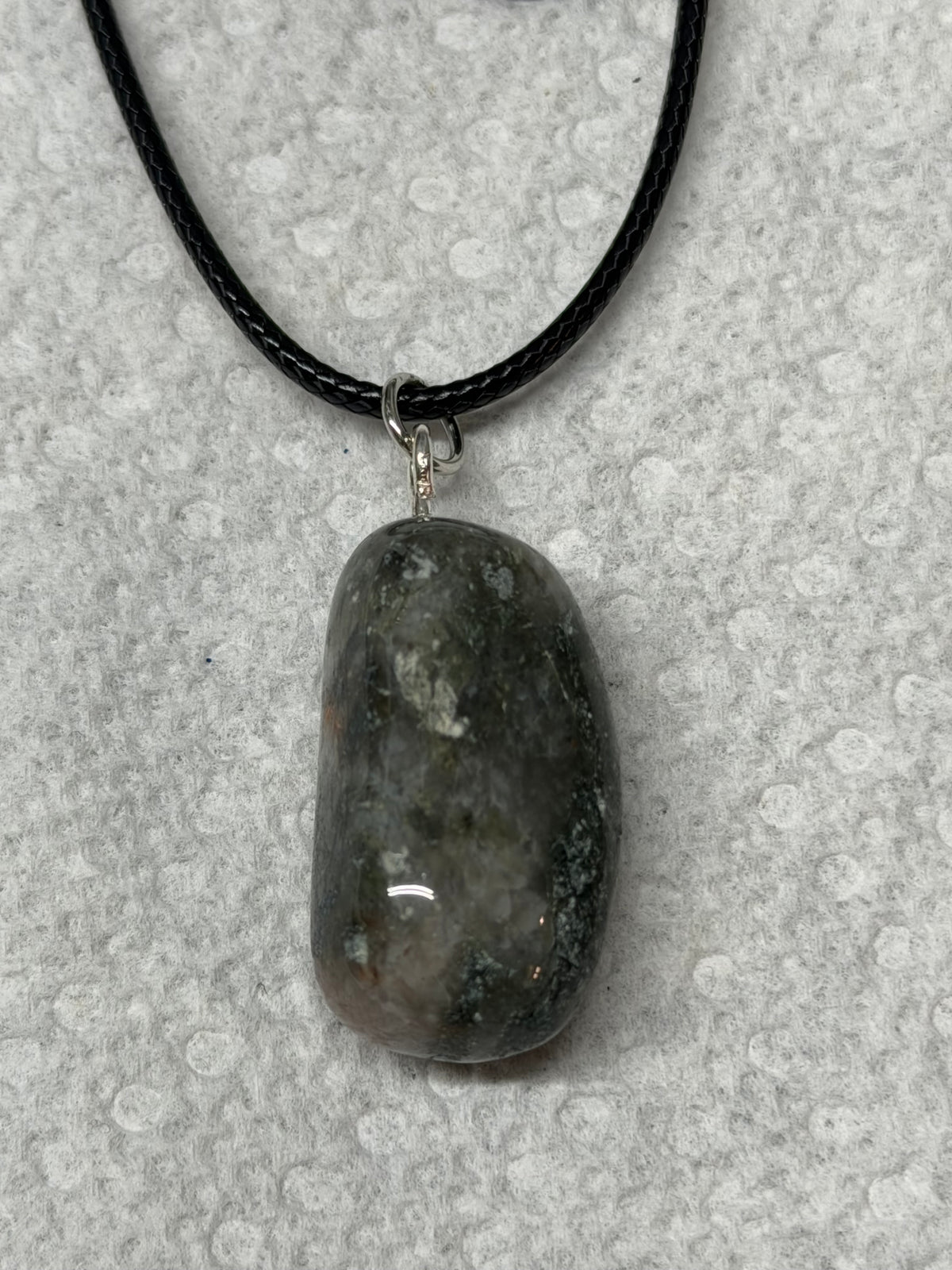 Pink/Green Tumbled Necklace