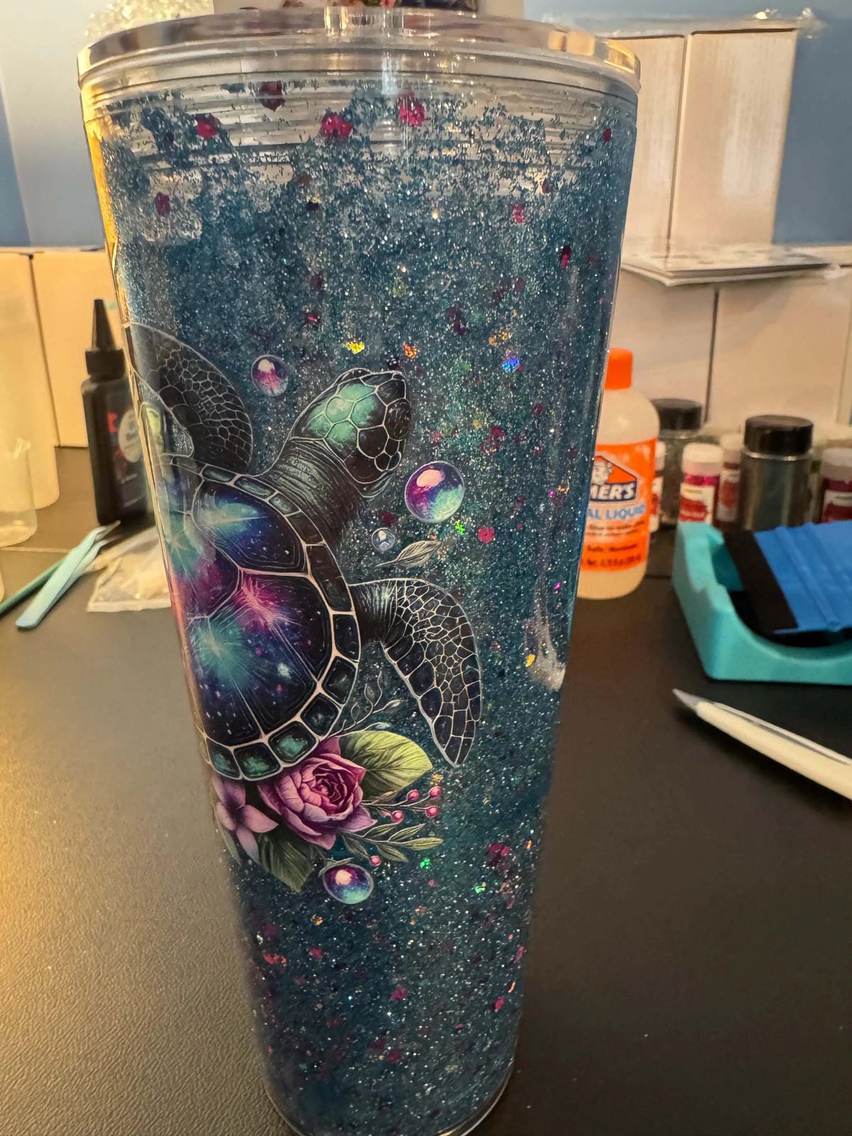 24 oz Sea Turtle Tumbler - AKCREATIONS