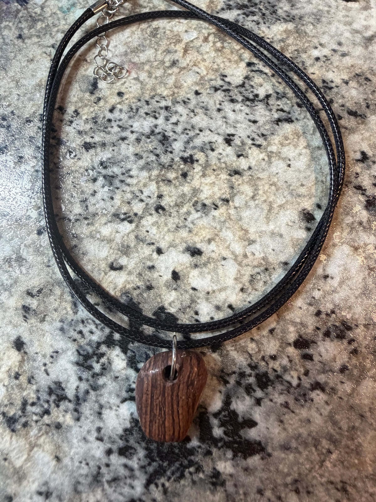 Beautiful Bark Like Rock Necklace
