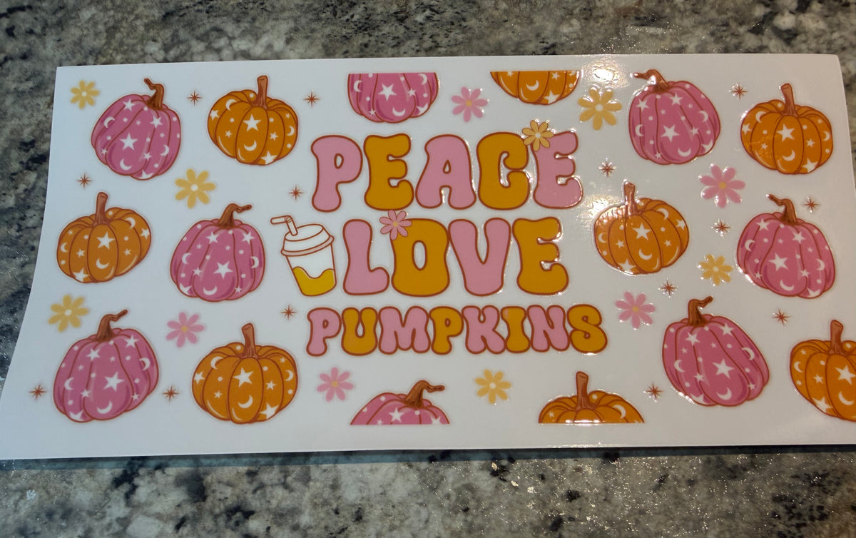 Peace love Pumpkins