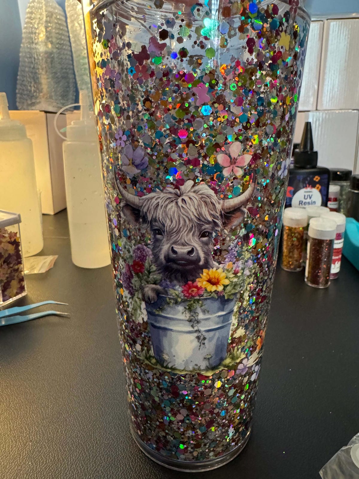 Highland Cow Tumbler 24OZ