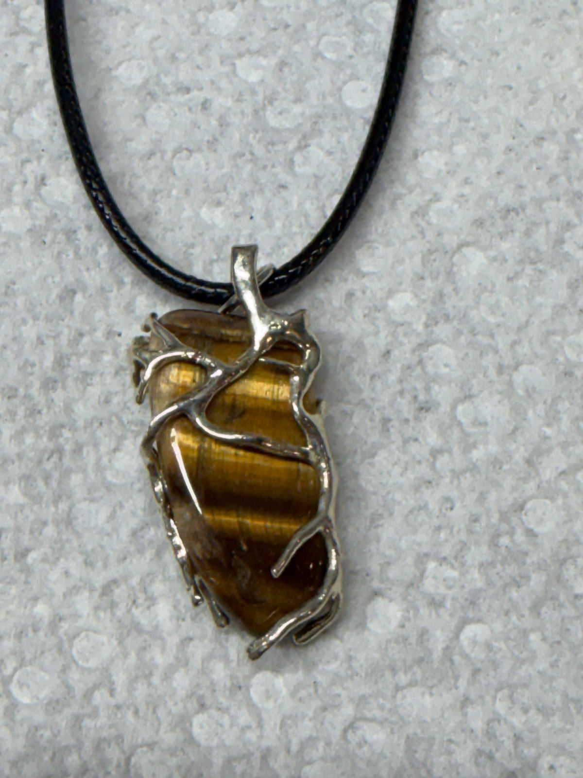 Tigers Eye Branched Necklace