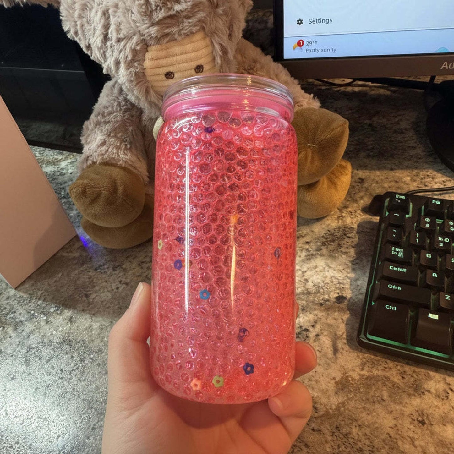 Pink Wonder Bead