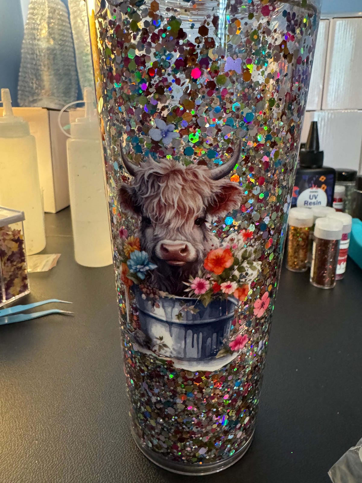 Highland Cow Tumbler 24OZ