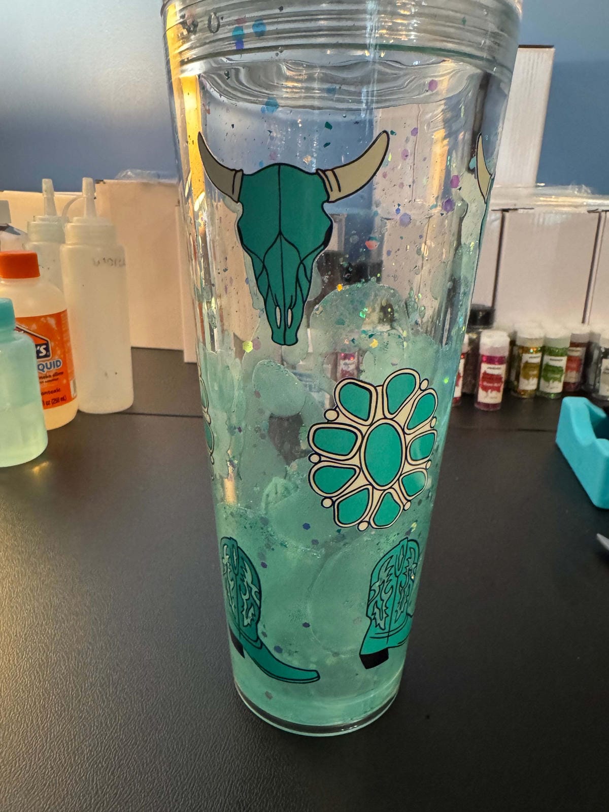 CowNBoots Theme 24 oz Tumbler