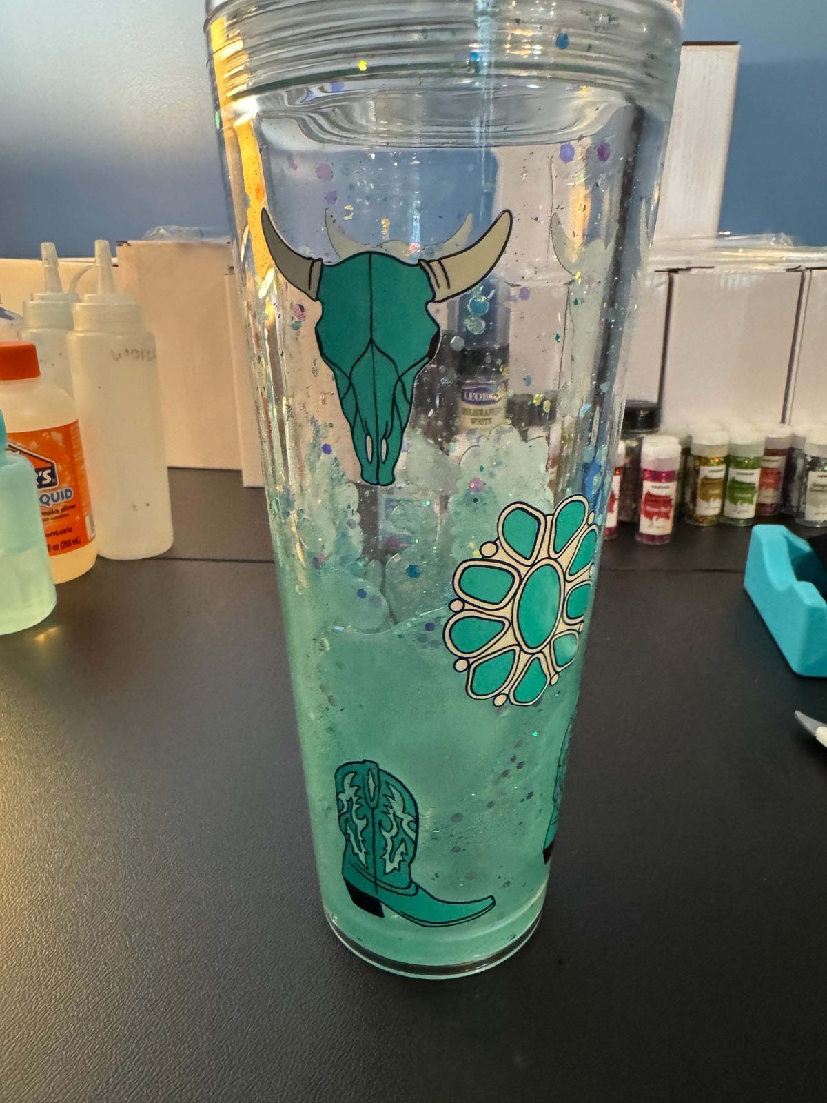 CowNBoots Theme 24 oz Tumbler