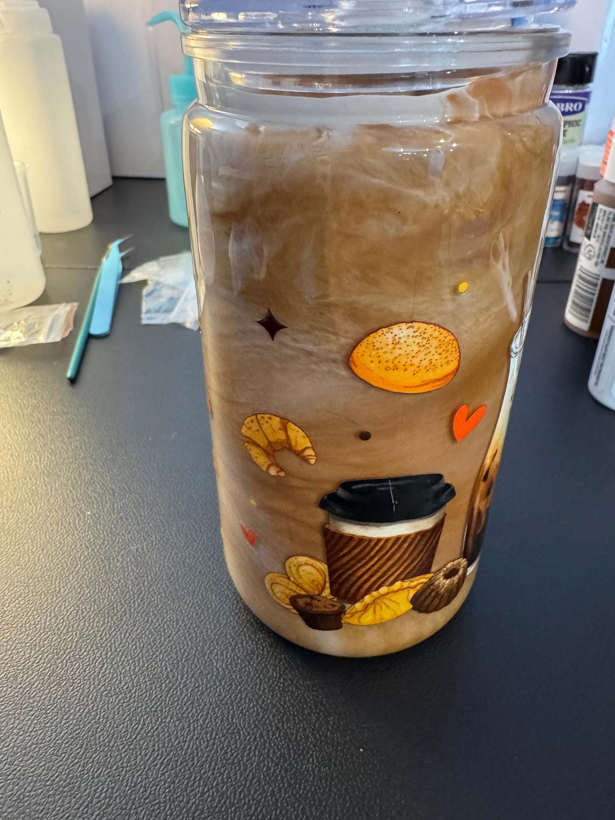 Cream Coffee Tumbler 16oz