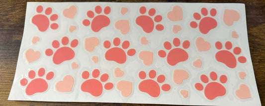 Paw Prints Wrap