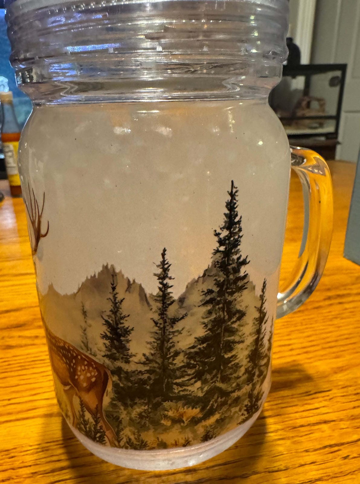 SnowVibe Deer Tumbler 20 oz Mug