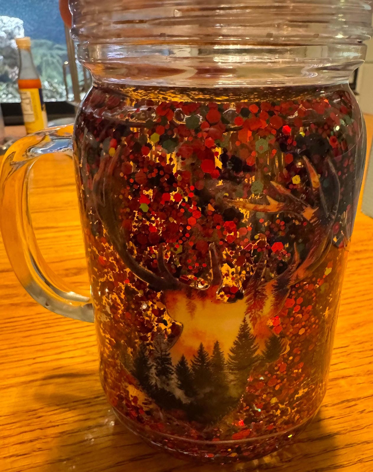 Deer Sunset Acrylic 20 oz Mug
