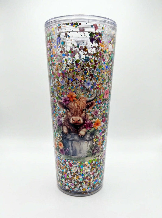 Highland Cow Tumbler 24OZ