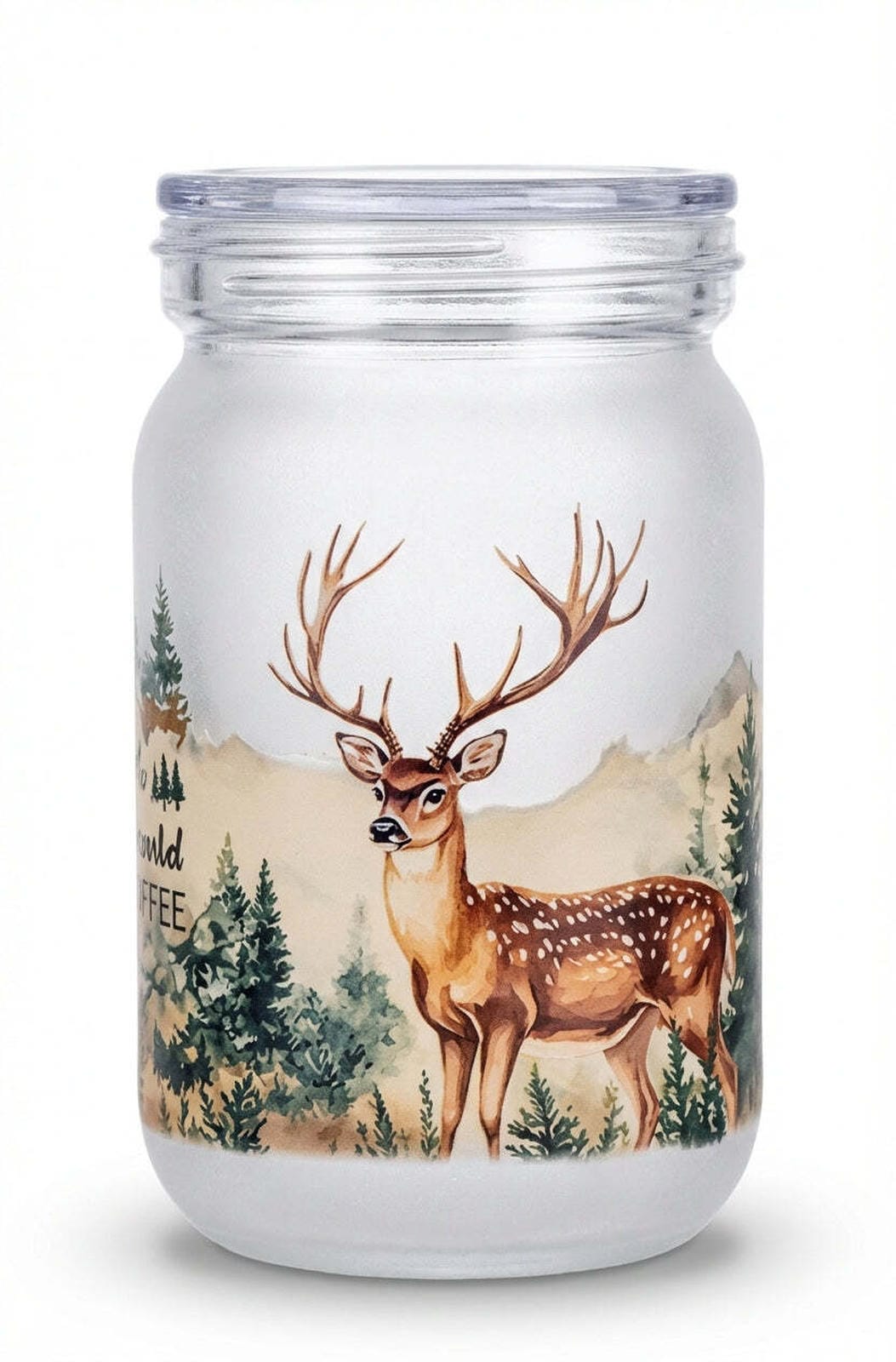 SnowVibe Deer Tumbler 20 oz Mug